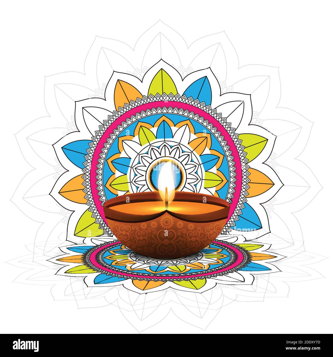 Decorative Happy Diwali festival celebration background Stock Vector Image  & Art - Alamy