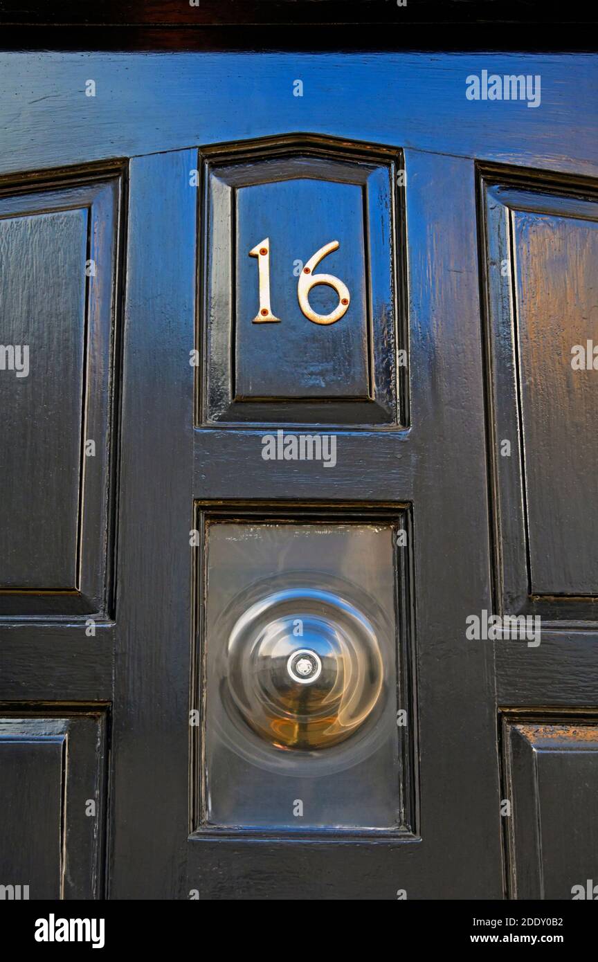 Detail of Front Door, House Number 16, Burneside Road, Kendal, Cumbria