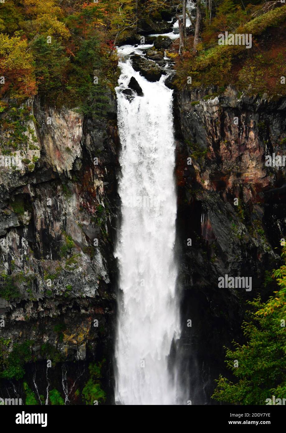 Kegon Falls (華厳滝, Kegon Taki) Stock Photo