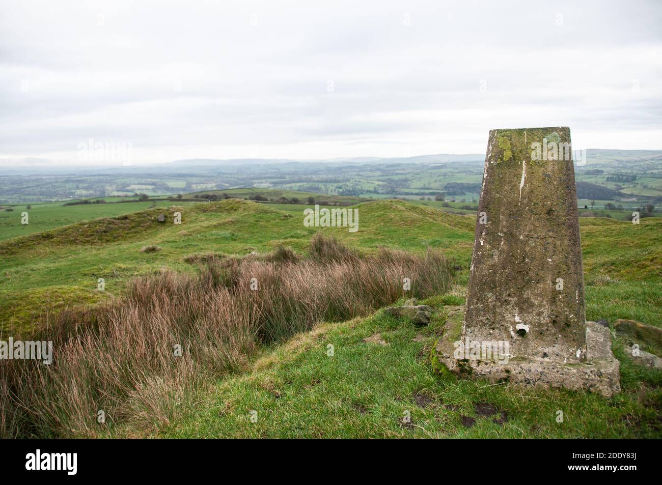 Around the UK Beacon Hill above Sawley, near Clitheroe, Lancashire