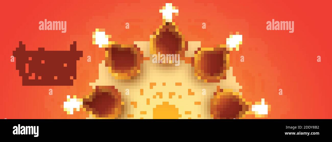 Creative banner or header poster for Shubh Diwali background Stock