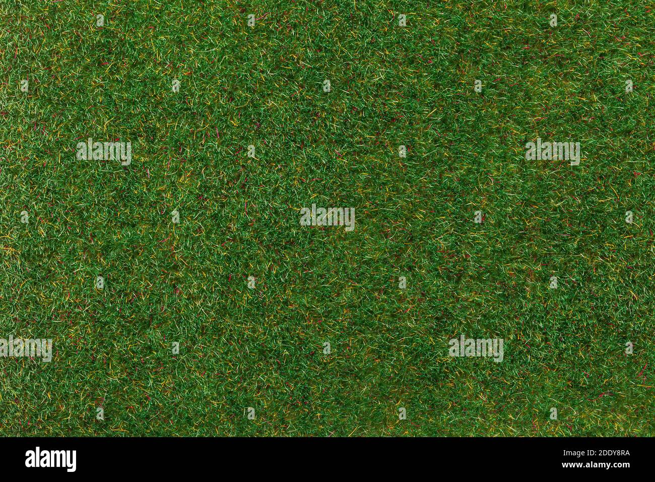Artificial turf for sport field and decorating the yard, macro