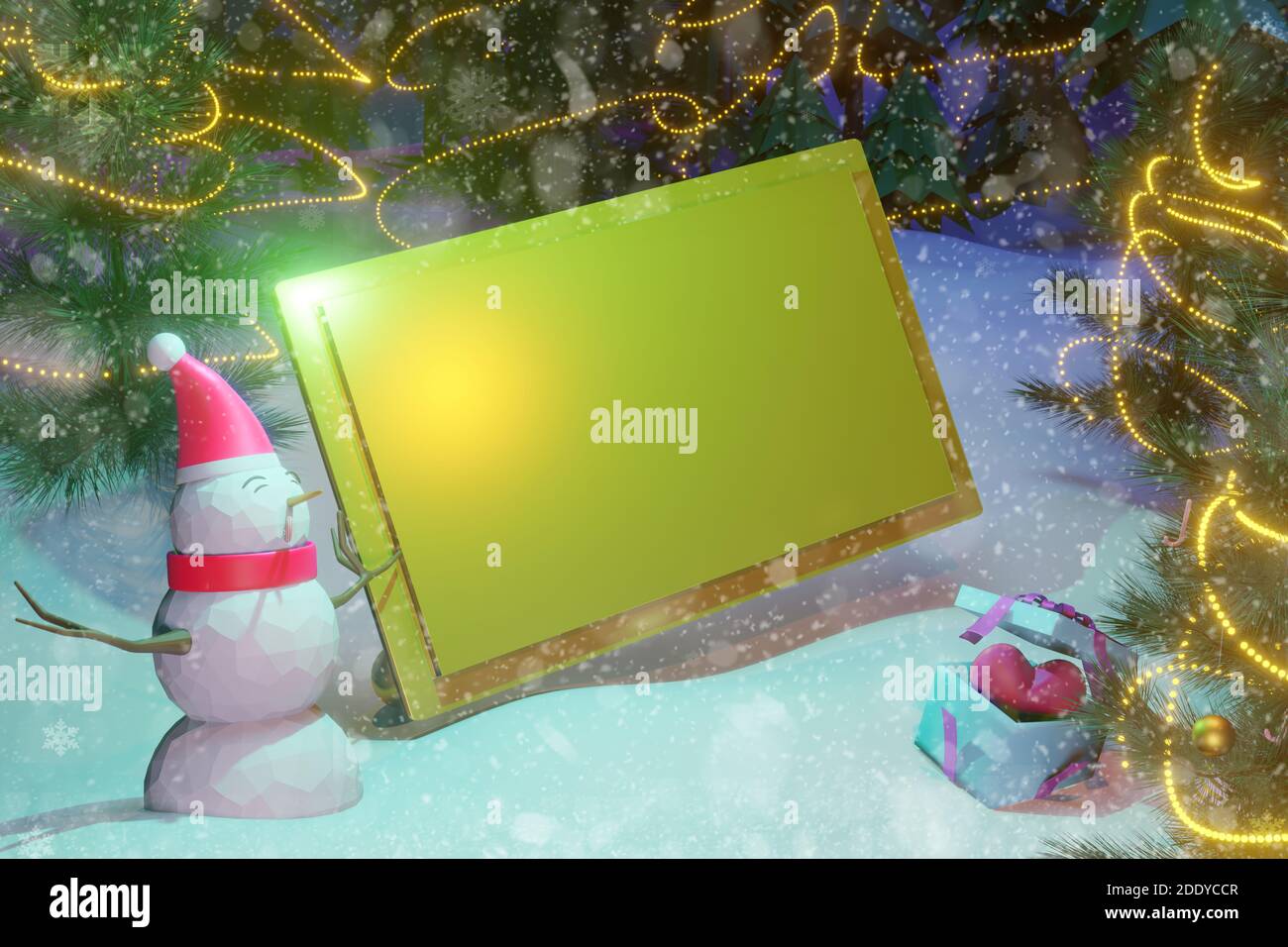 Snowscape banner hi-res stock photography and images - Alamy