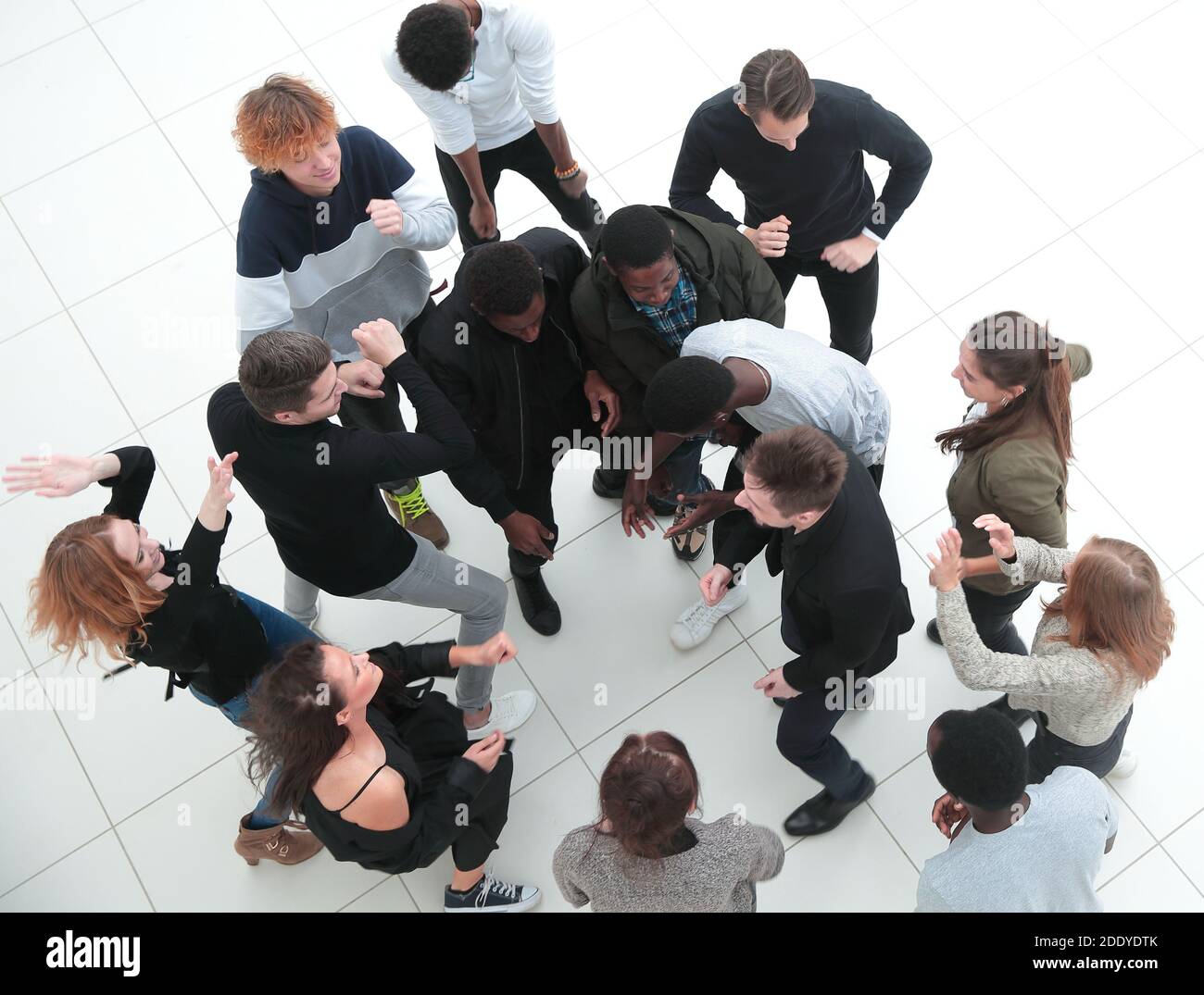 group of happy young people Stock Photo - Alamy