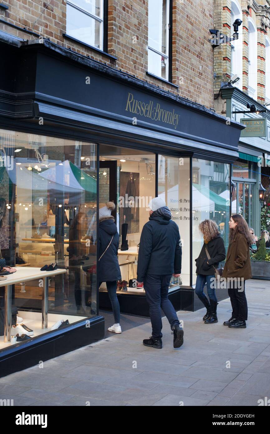 russell and bromley shoe shop