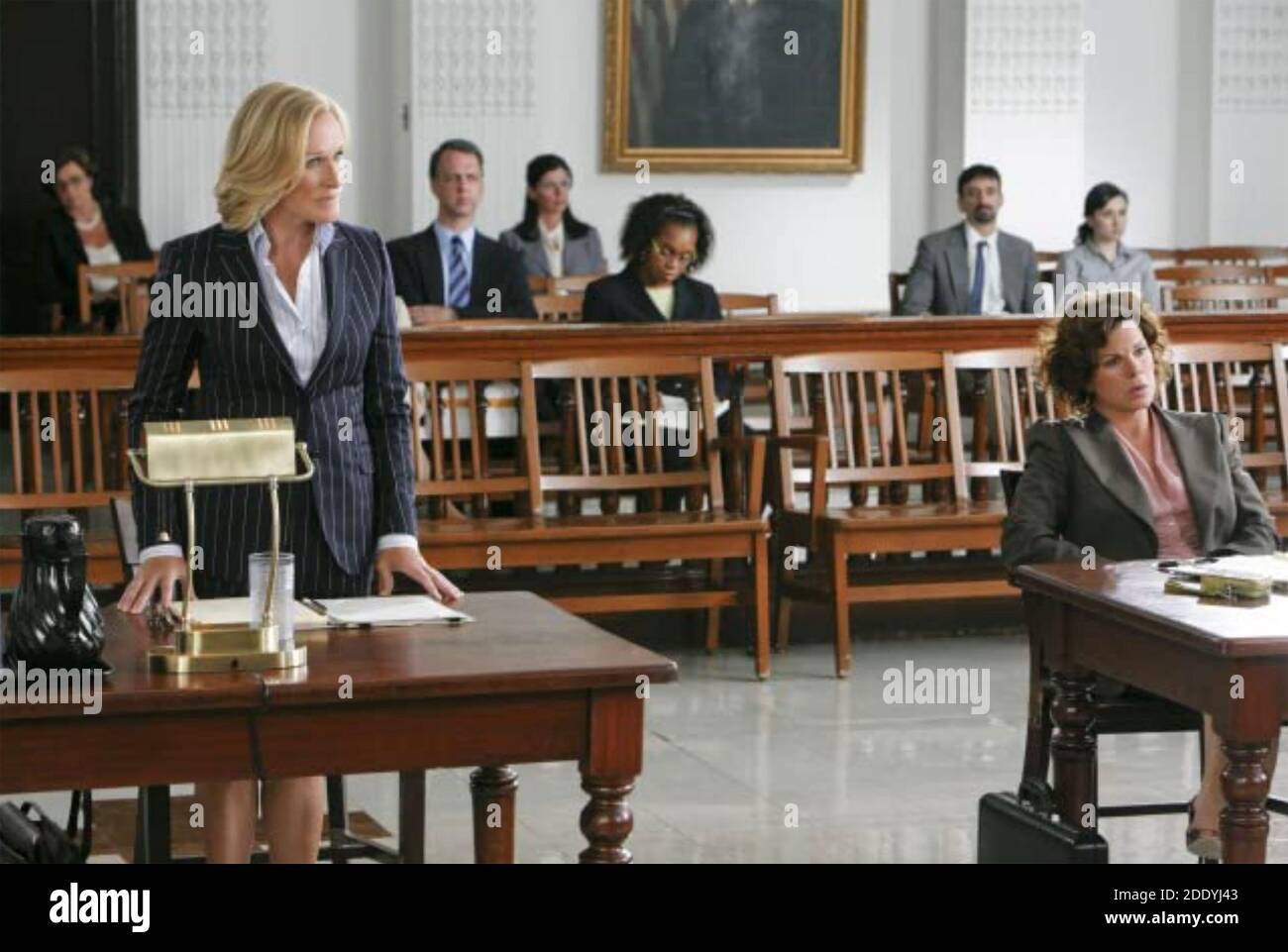 DAMAGES 2007> Sony Pictures Television TV series with Glen Close as litigator Patty Hewes Stock Photo