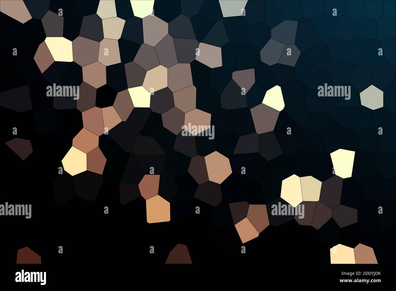 Abstract Dark Modern Mosaic Tiles Material Texture Background Stock Photo
