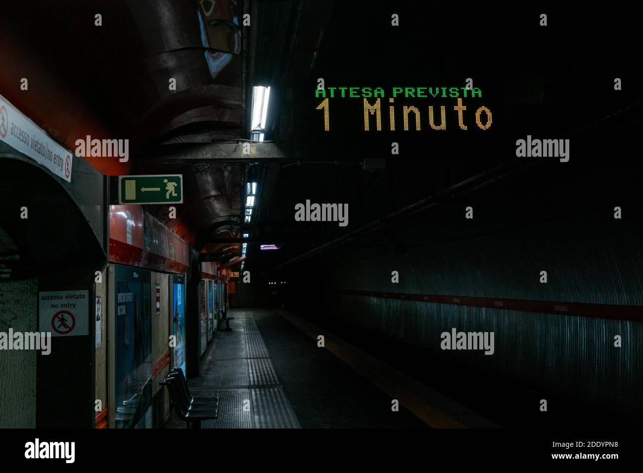 Subway Station Rome High Resolution Stock Photography And Images Alamy