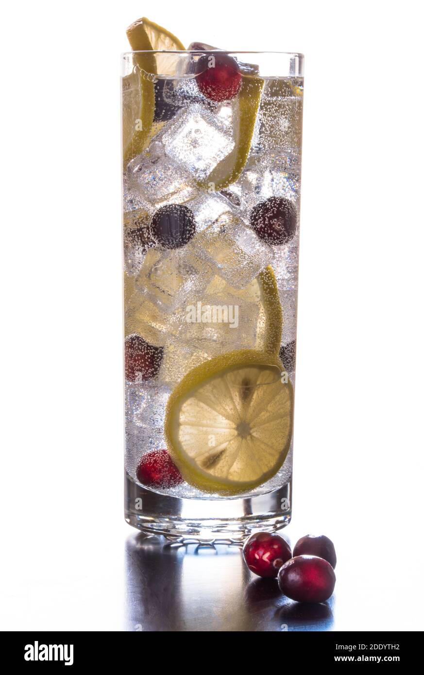 Fruit and Herb Sparkling Water Stock Photo Alamy