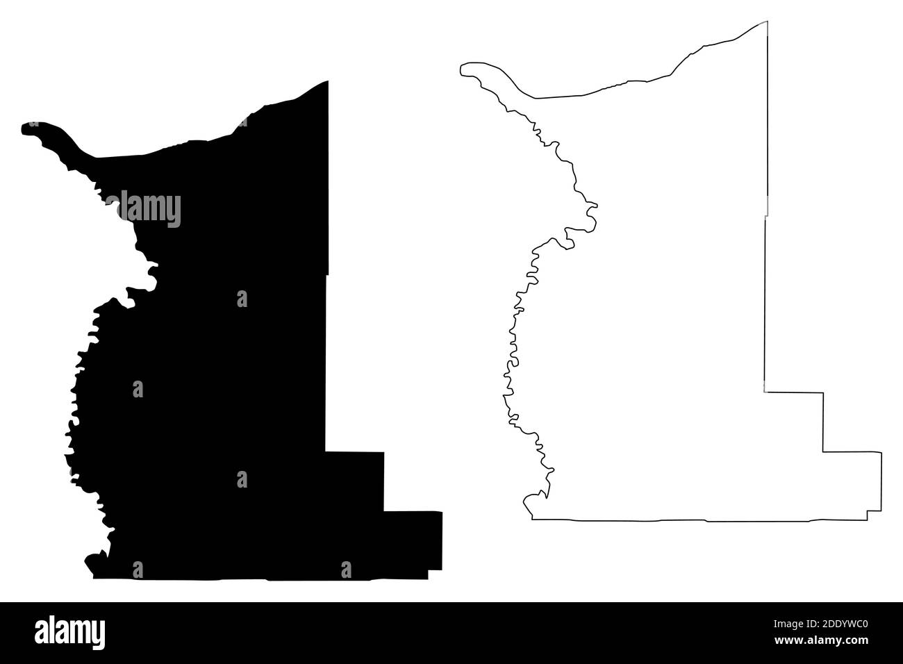 Gilliam map Stock Vector Images Alamy