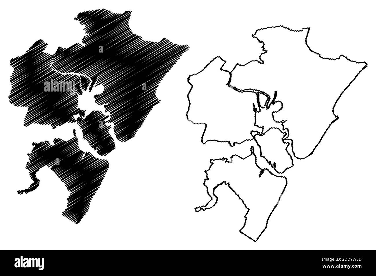 Map Of Mombasa County Mombasa County And City (Republic Of Kenya, Coast Province) Map Vector  Illustration, Scribble Sketch Mombasa Map Stock Vector Image & Art - Alamy
