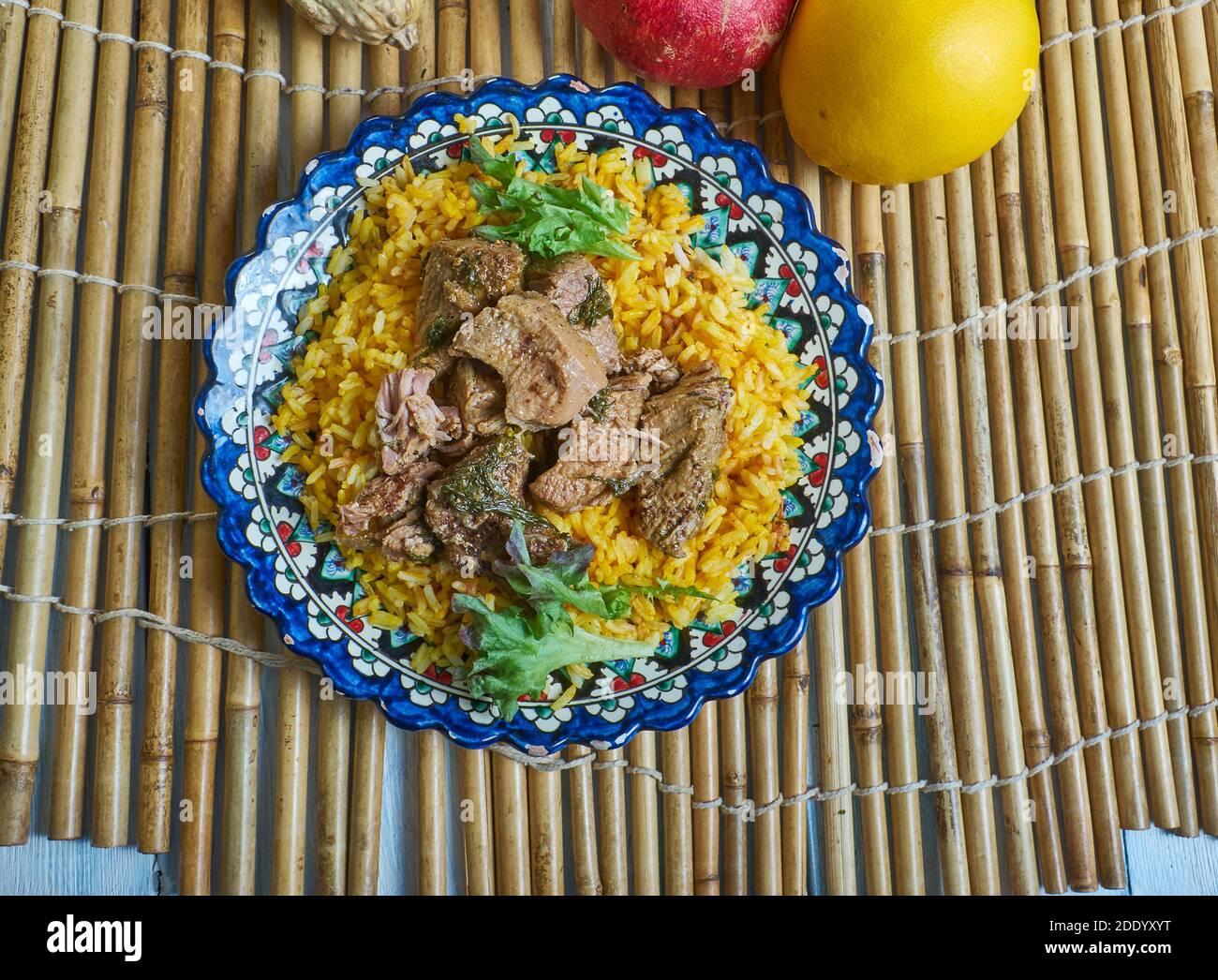 Chivo Liniero Spicy Goat Meat Stew, food Dominican Republic Stock