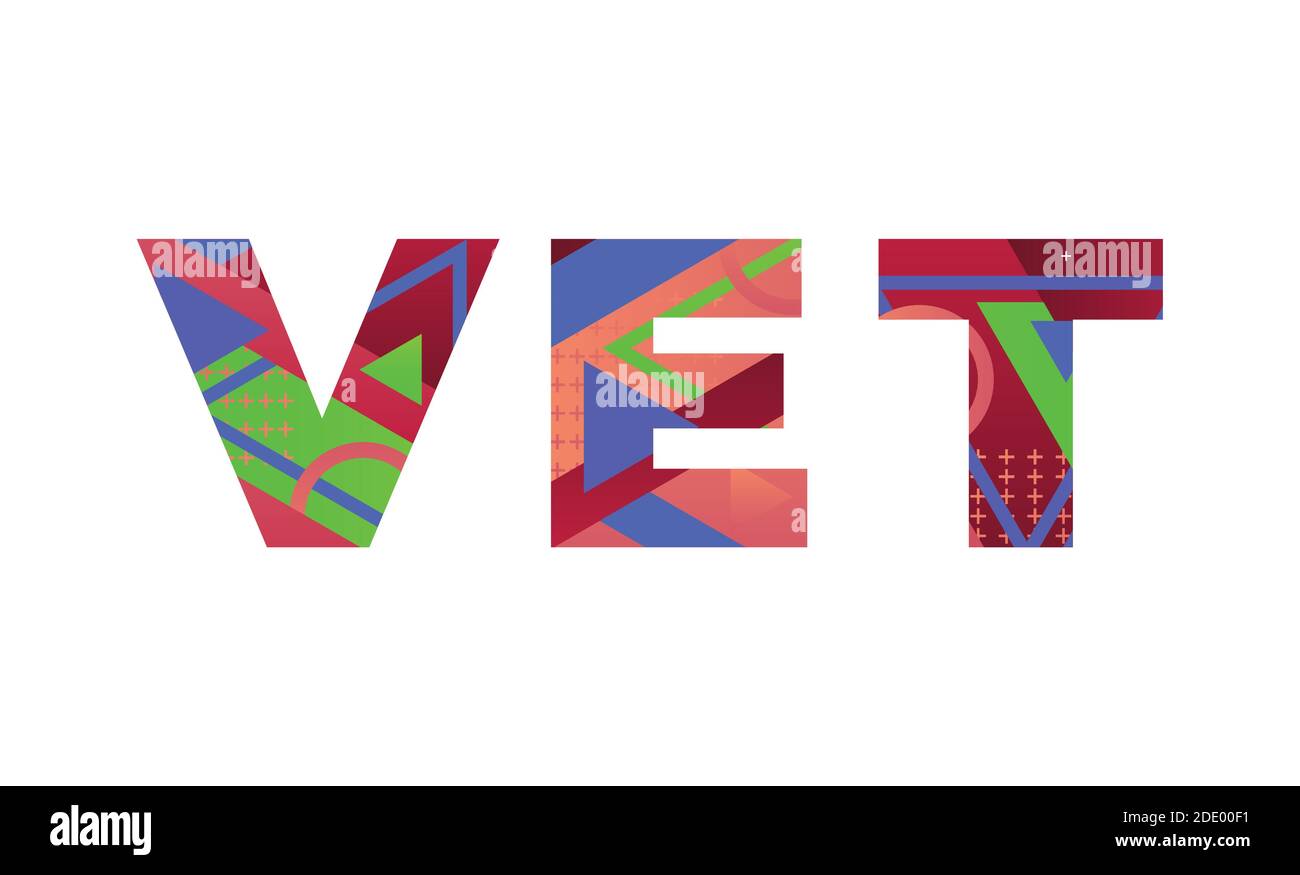 the-word-vet-concept-written-in-colorful-retro-shapes-and-colors