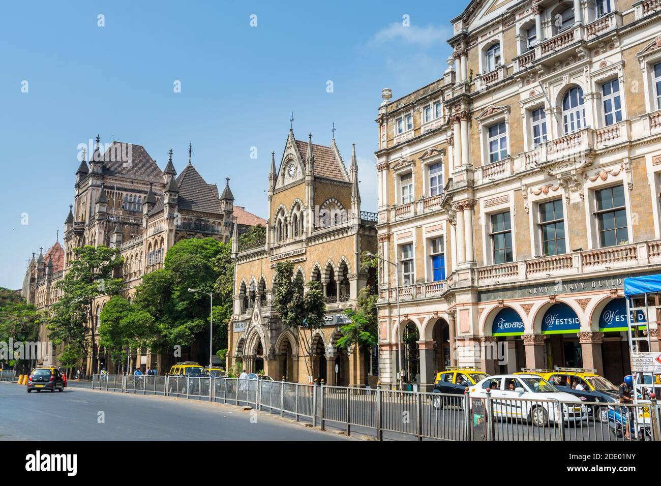 David Sassoon Library and Reading Room, old British colonial buildings in  Mumbai, India Stock Photo - Alamy