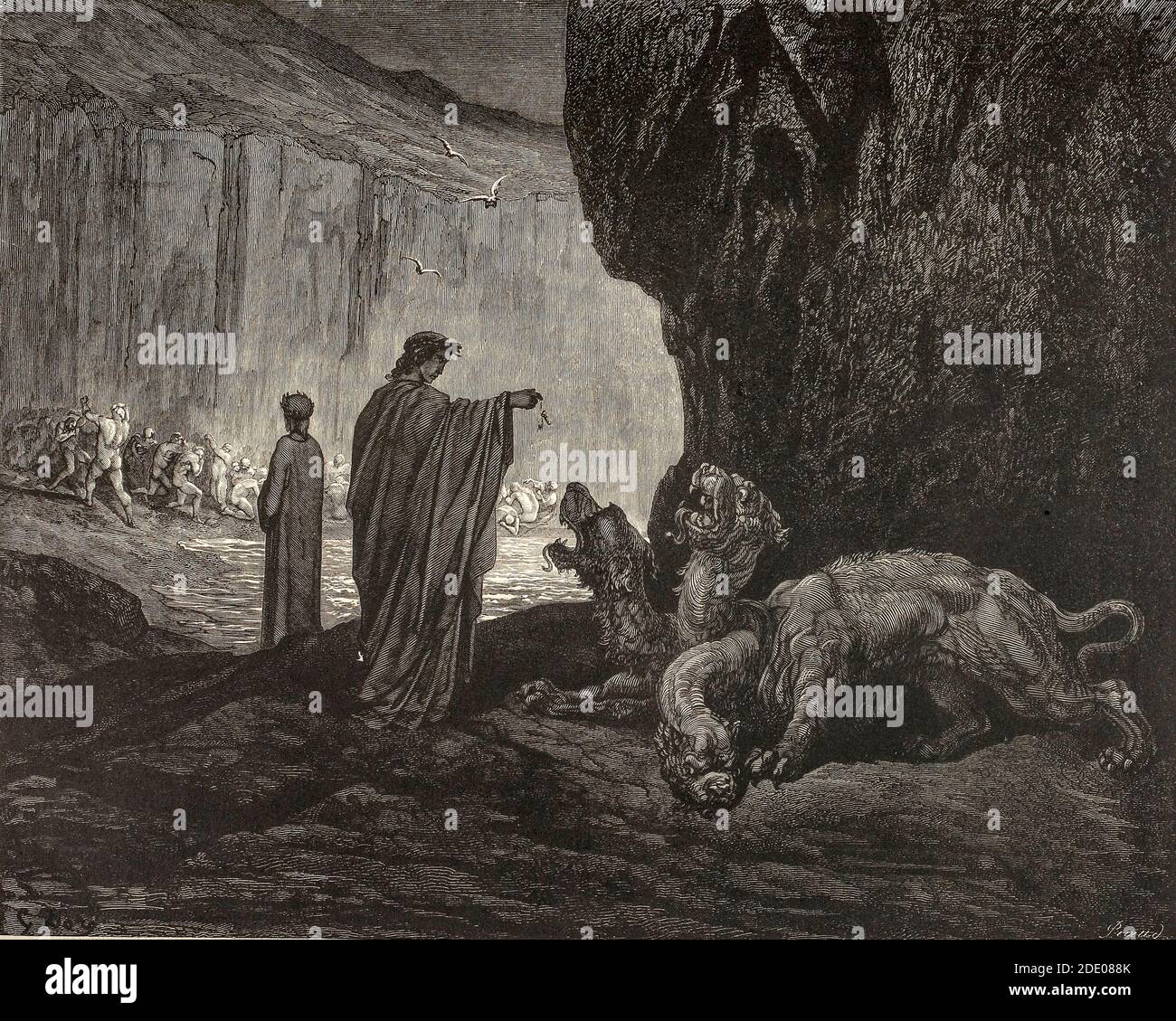 Inferno dante hi-res stock photography and images - Alamy