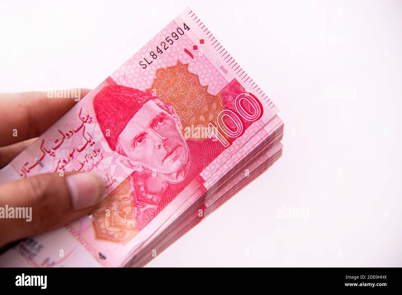 Pakistani Currency Banknote . Business and Finance concept Stock Photo -  Alamy
