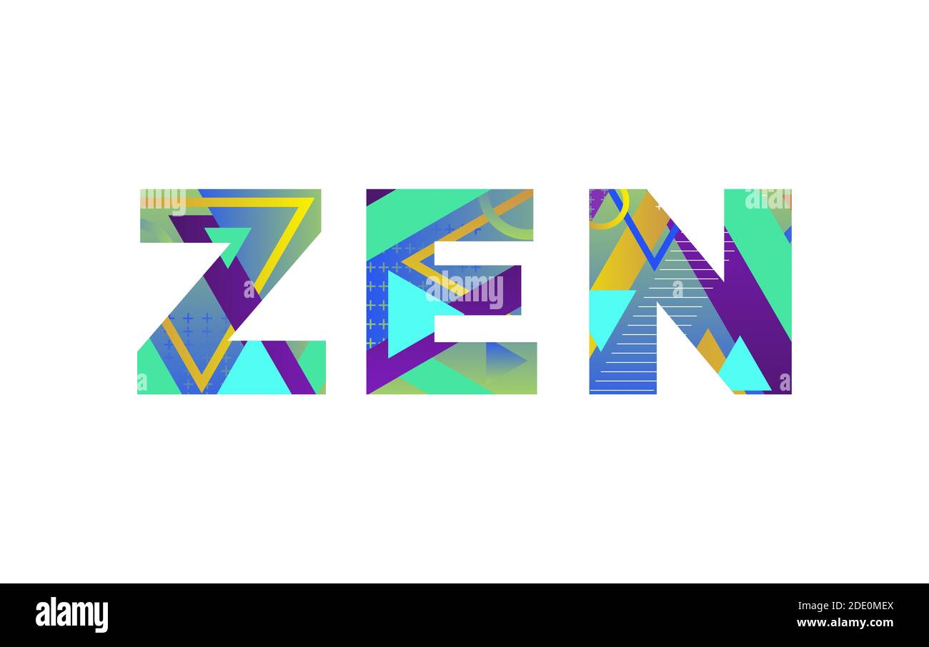 the-word-zen-concept-written-in-colorful-retro-shapes-and-colors