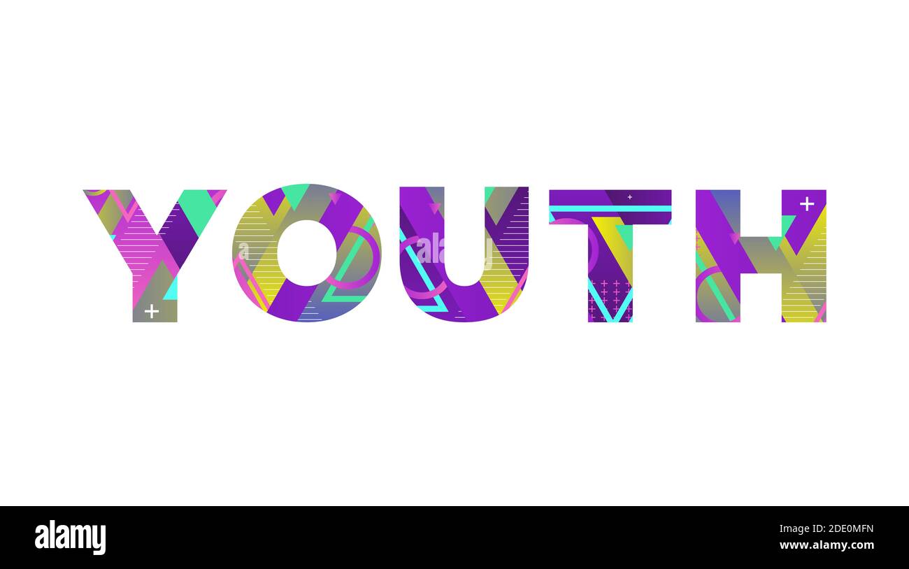 the-word-youth-concept-written-in-colorful-retro-shapes-and-colors