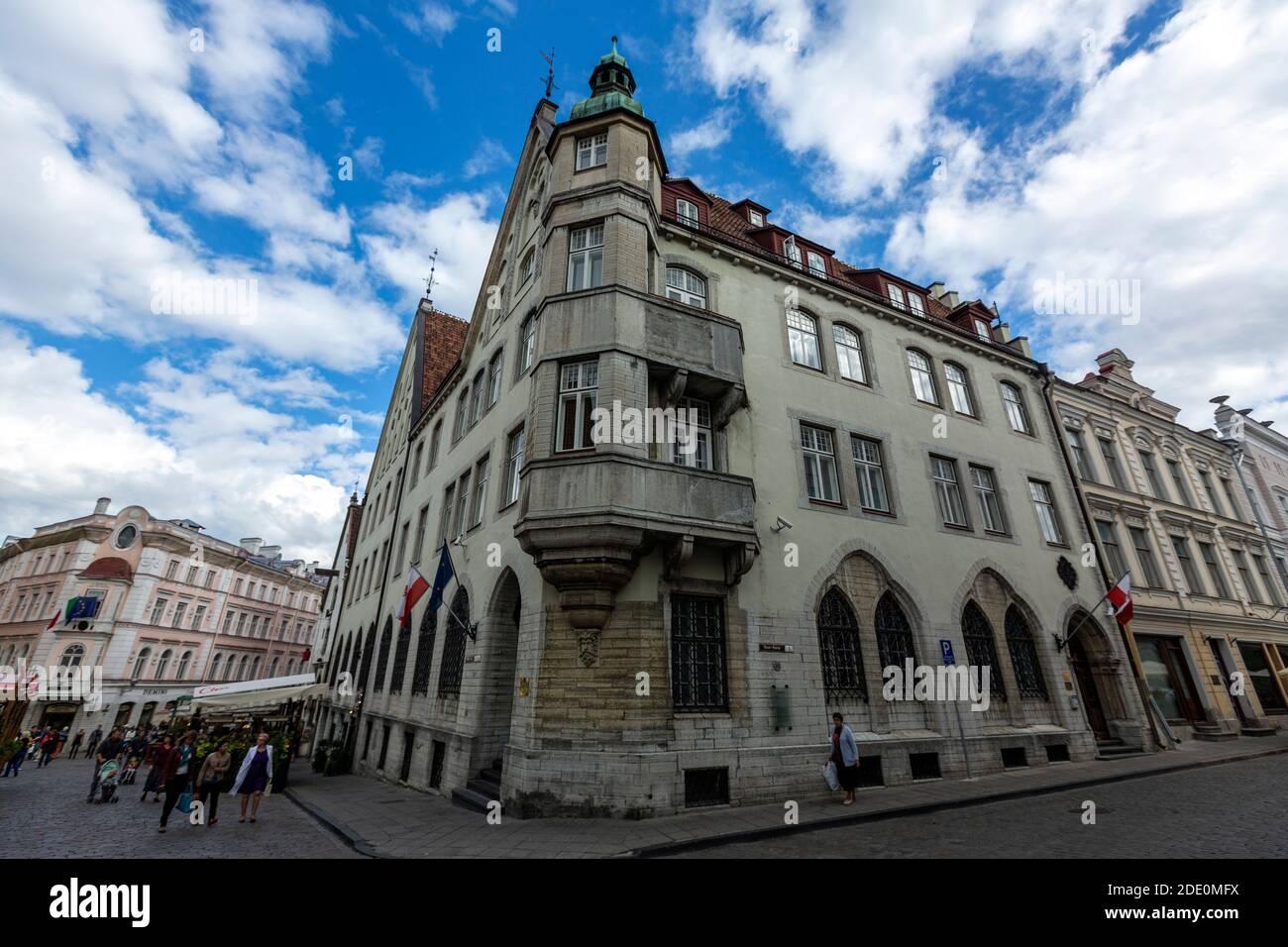 Embassy of Poland, Suur-Karja , Tallinn, Estonia Stock Photo