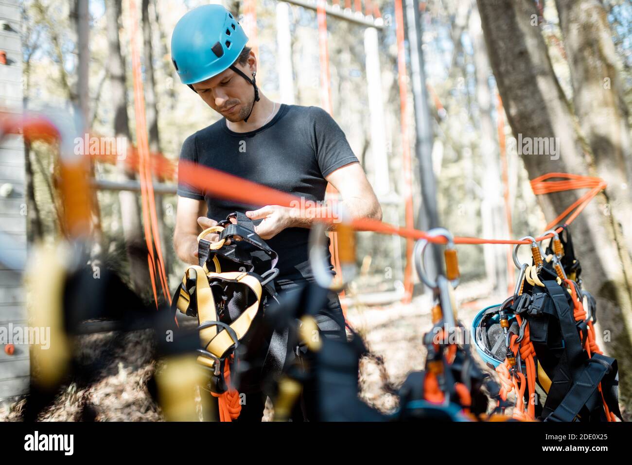 Rock Climbing Safety Gear High Resolution Stock Photography and Images