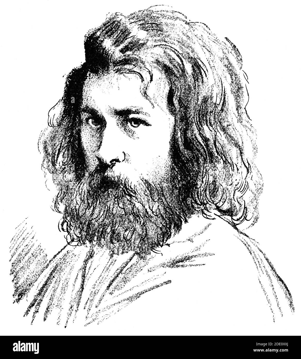 Millet Portrait Jean francois millet Cut Out Stock Images & Pictures - Alamy