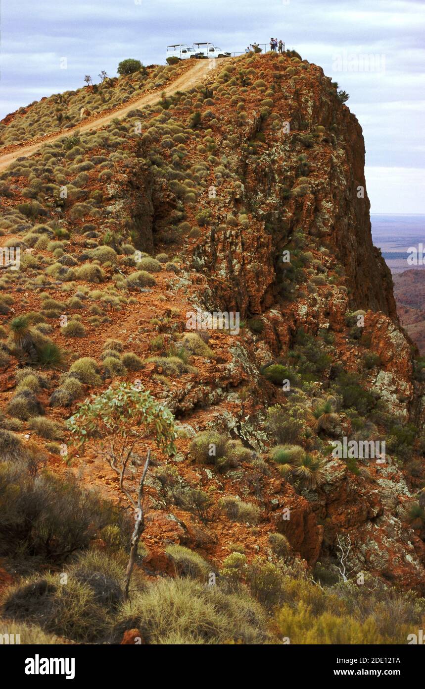 Sillers Lookout, Arkaroola Sanctuary, northern Flinders Ranges, South  Australia Stock Photo