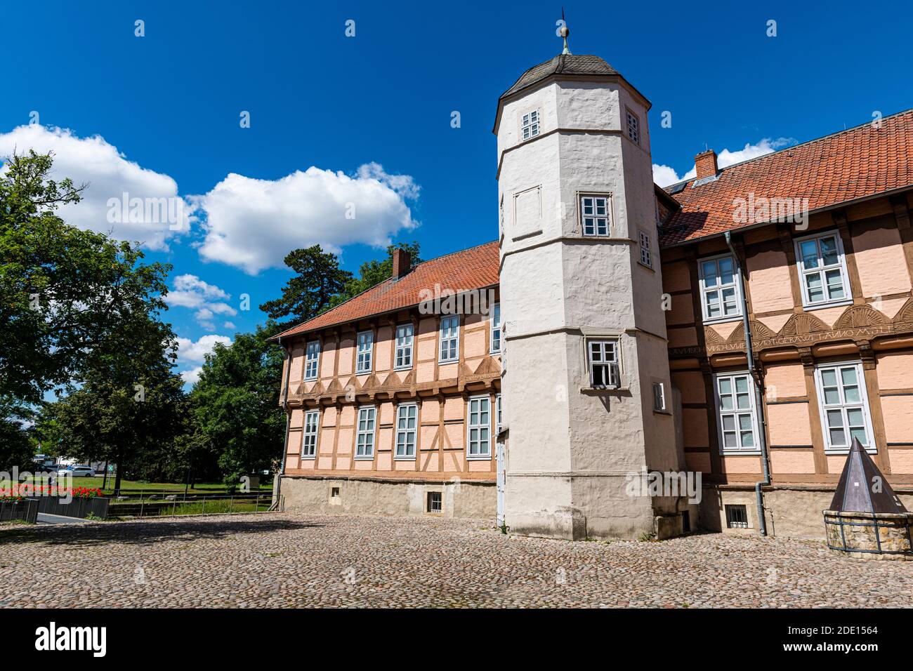 Castle Fallersleben, Wolfsburg, Lower Saxony, Germany, Europe Stock Photo