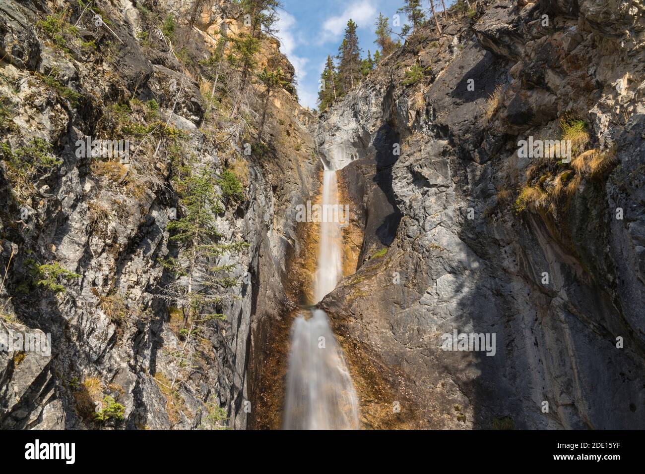 Silverton Falls, Banff National Park, UNESCO World Heritage Site, Alberta, Canadian Rockies, Canada, North America Stock Photo