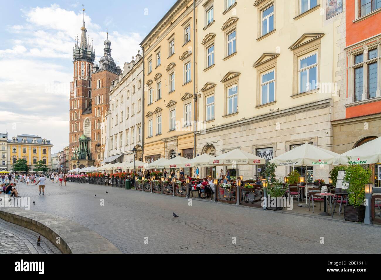 Old Town, UNESCO World Heritage Site, Krakow, Poland, Europe Stock Photo