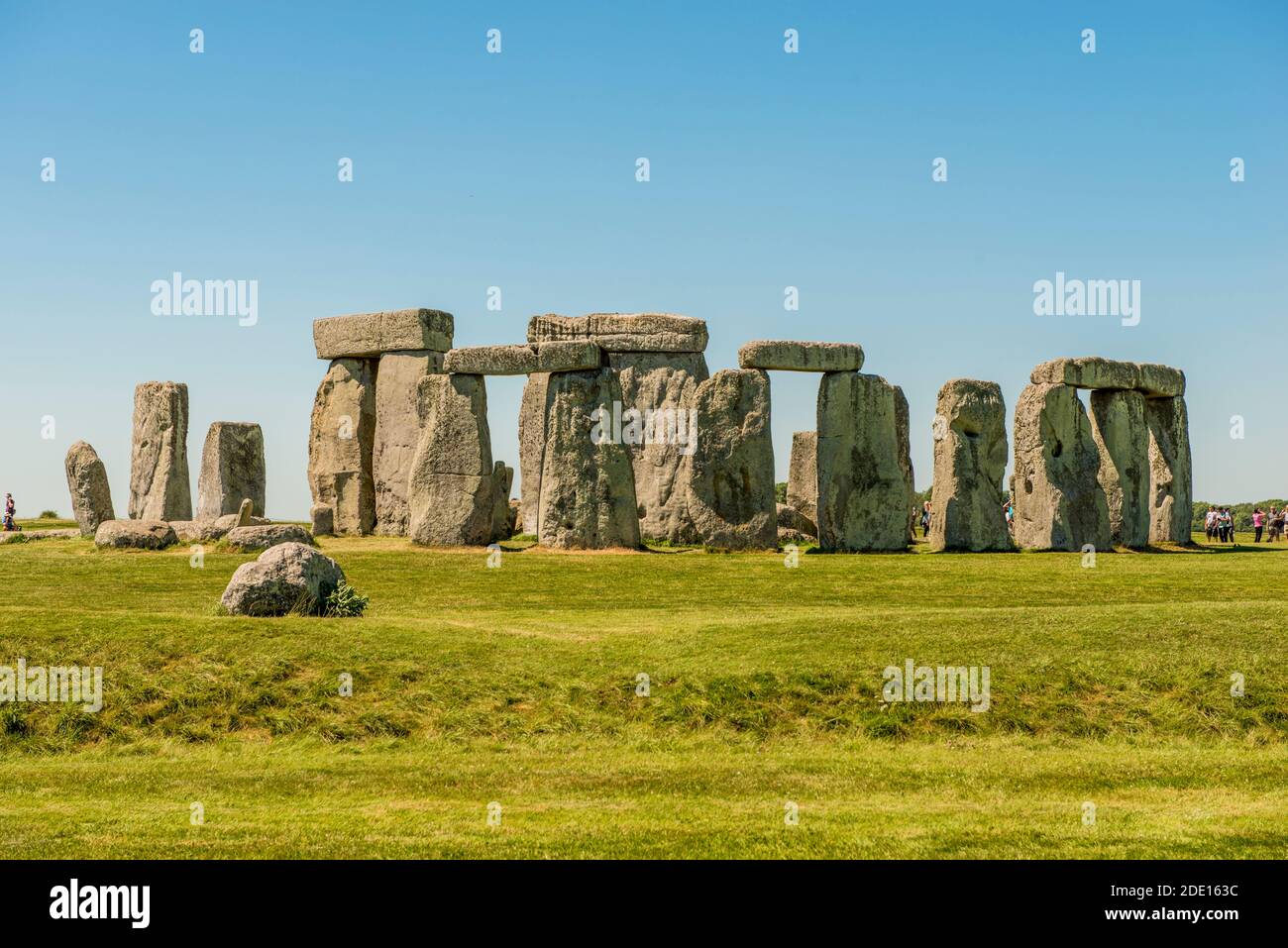 Stonehenge Neolithic monument, UNESCO World Heritage Site, Salisbury Plain, Salisbury, Wiltshire, England, United Kingdom, Europe Stock Photo