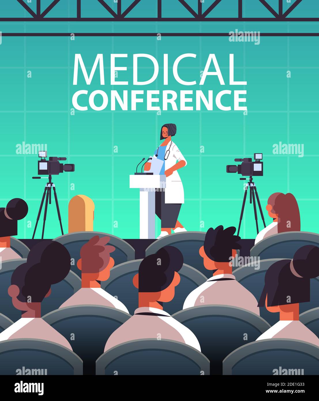 Medical lecture hall Stock Vector Images Alamy