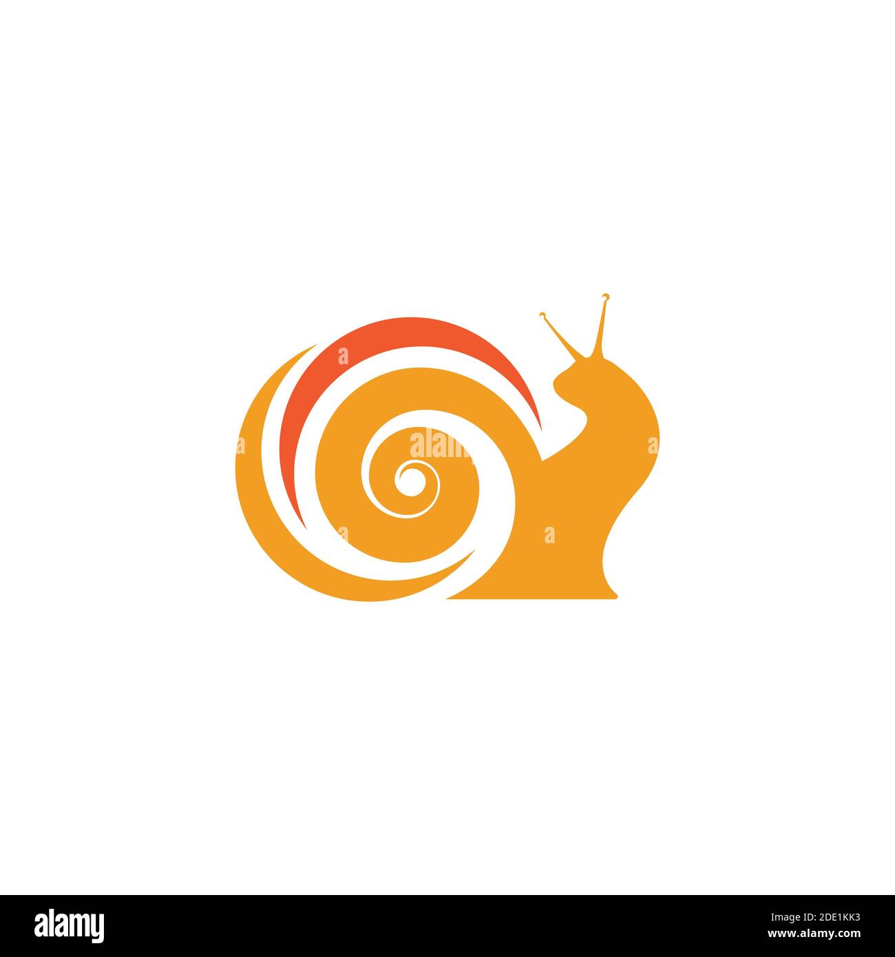 Sea snail silhouette vector vectors hi-res stock photography and images ...