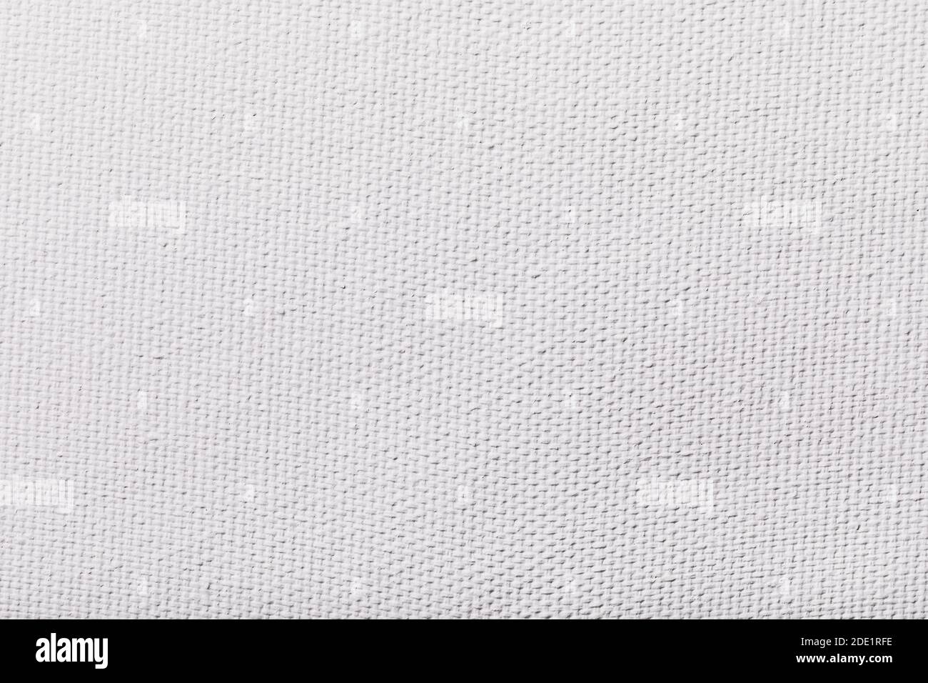 The texture of a blank primed canvas for painting Stock Photo Alamy