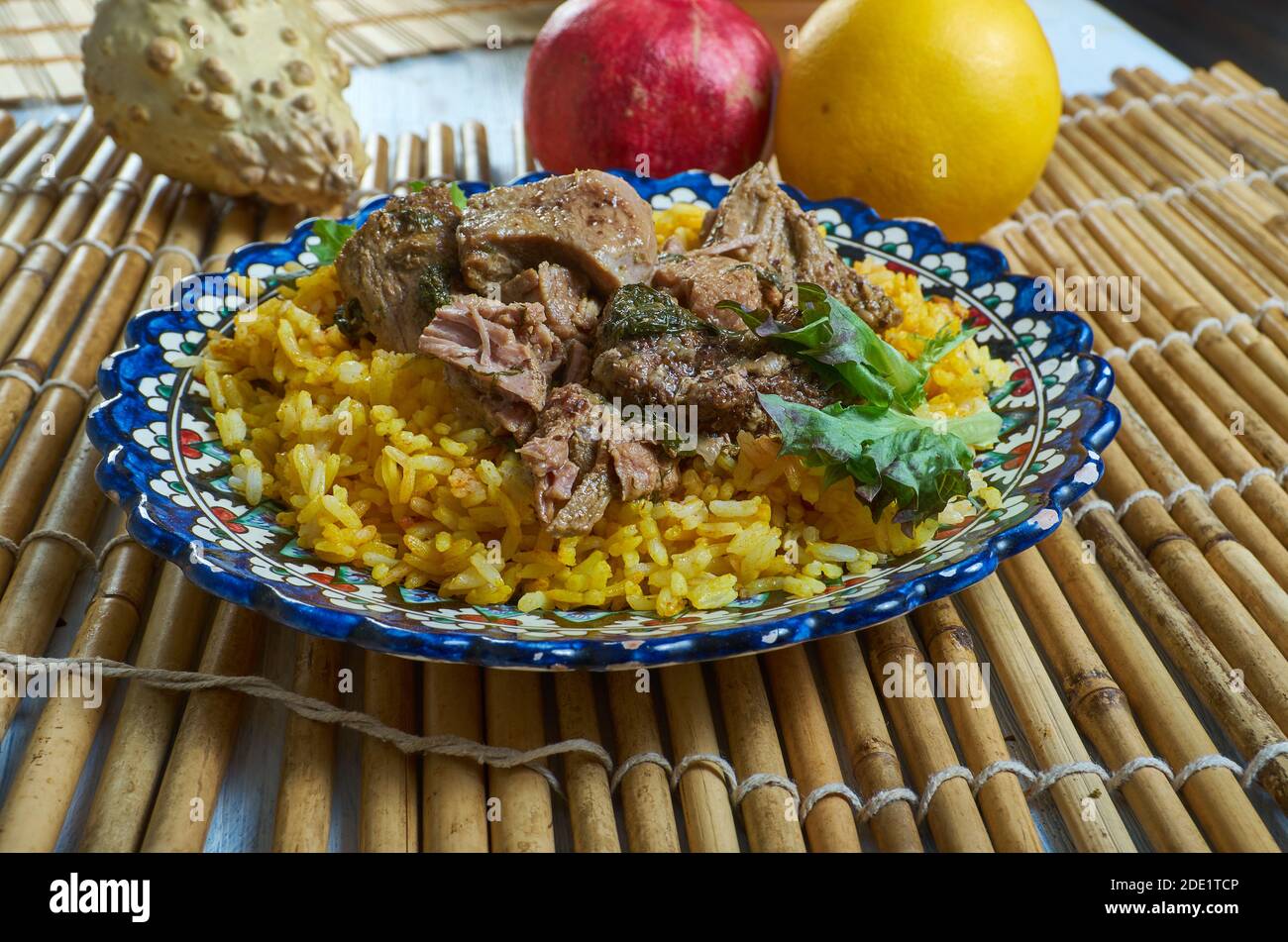 Chivo Liniero Spicy Goat Meat Stew, food Dominican Republic Stock