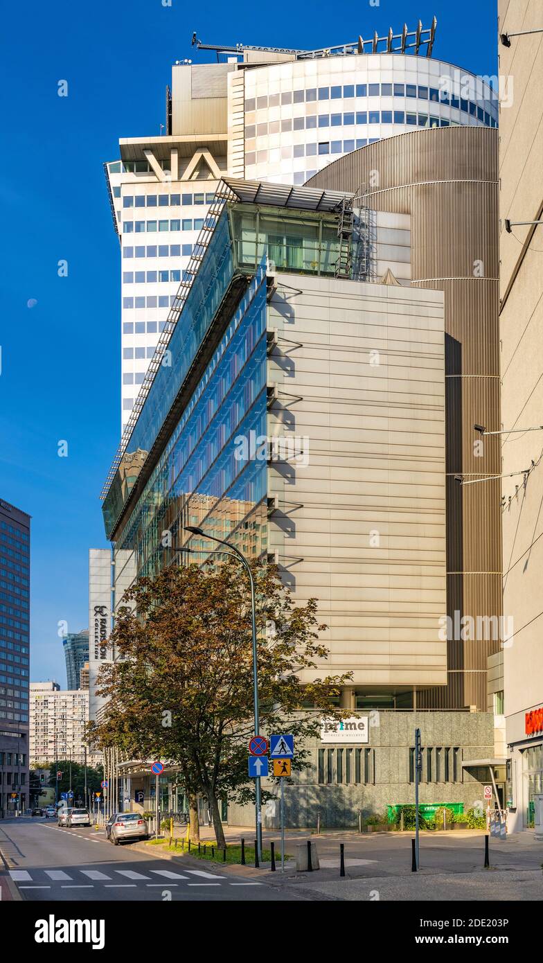 Warsaw, Mazovia / Poland - 2020/08/09: Radisson Collection Warsaw hotel at  al. Grzybowska street in Srodmiescie business district in downtown Stock  Photo - Alamy