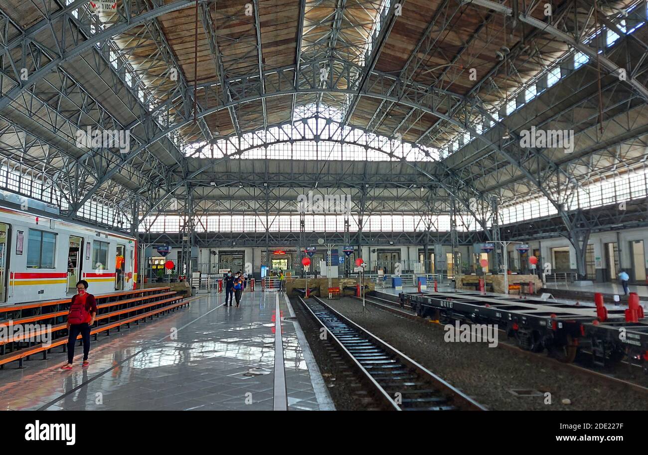 Stasiun Tanjung Priok Railway Station Heritage Building In Jakarta 