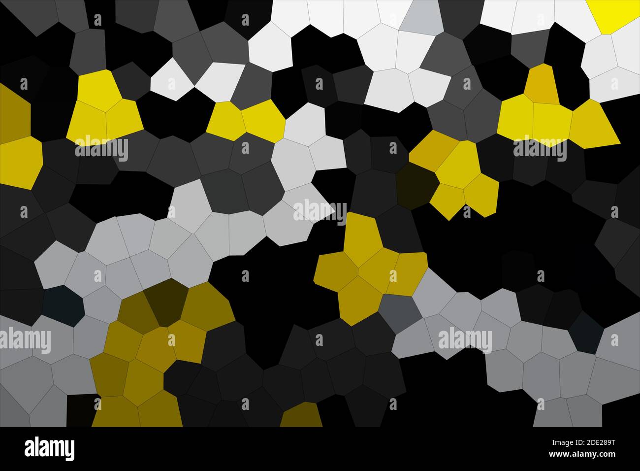 Abstract Elegant Yellow Mosaic Tiles Material Texture Wallpaper