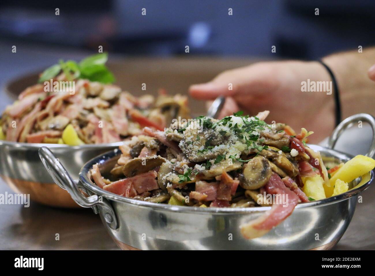 serving Food Stock Photo - Alamy