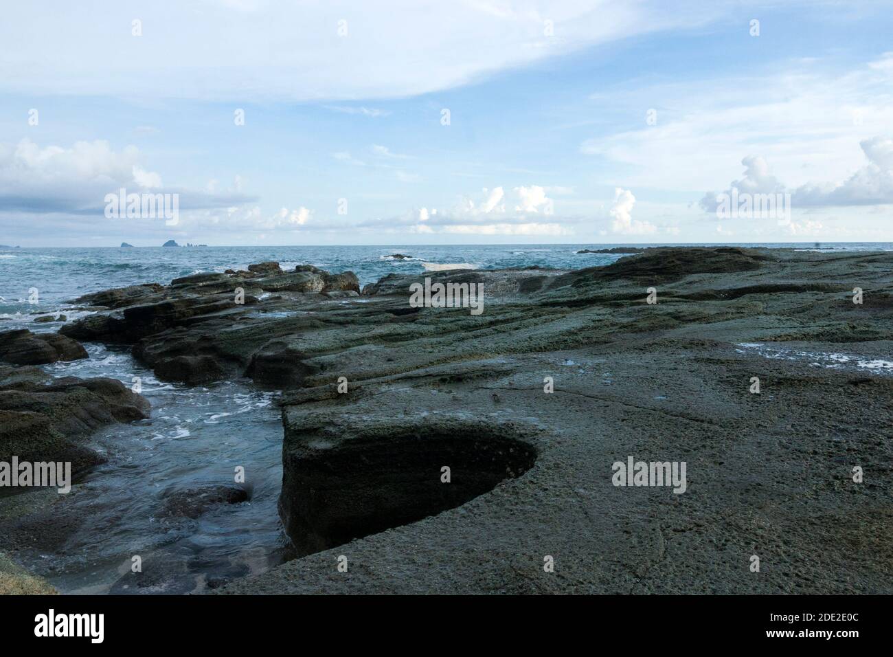 Jember Java Papuma beach is one of the tourist destinations in Jember, East Java ...