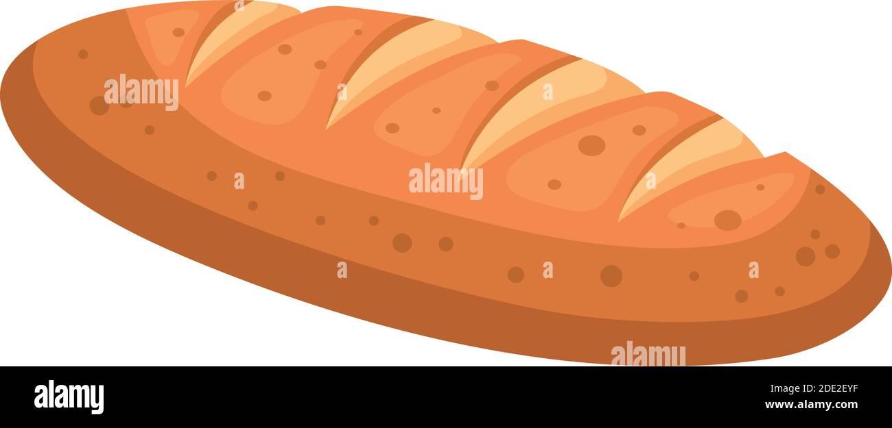 bread baguette of bakery isolated style icon vector design Stock Vector ...