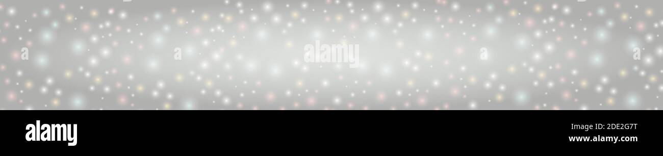 White abstract blurred background with bokeh effect - illustration ...