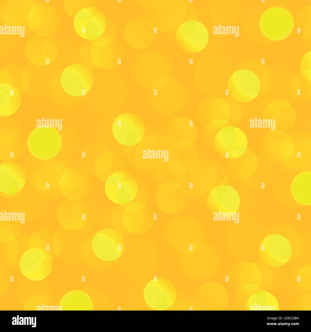 Yellow abstract blurred background with bokeh effect - illustration ...