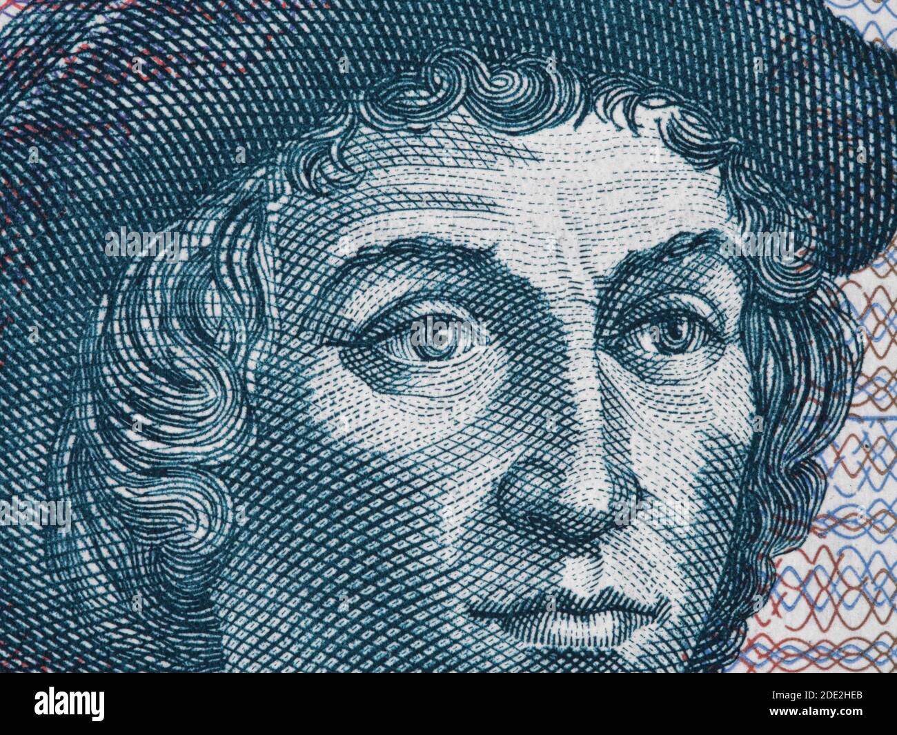 Navigator cristobal colon cristoforo colombo portrait hires stock