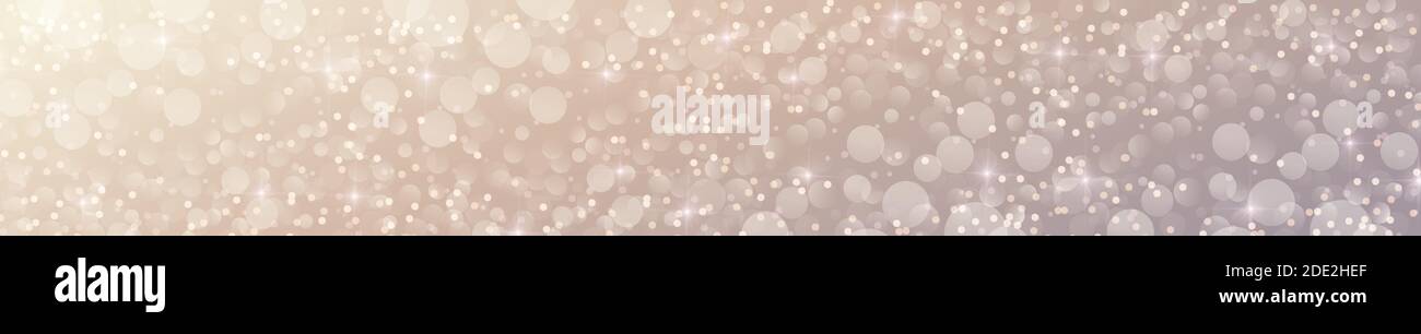 White abstract blurred background with bokeh effect - illustration ...
