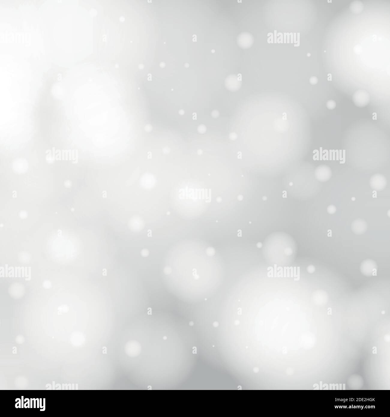 White abstract blurred background with bokeh effect - illustration ...