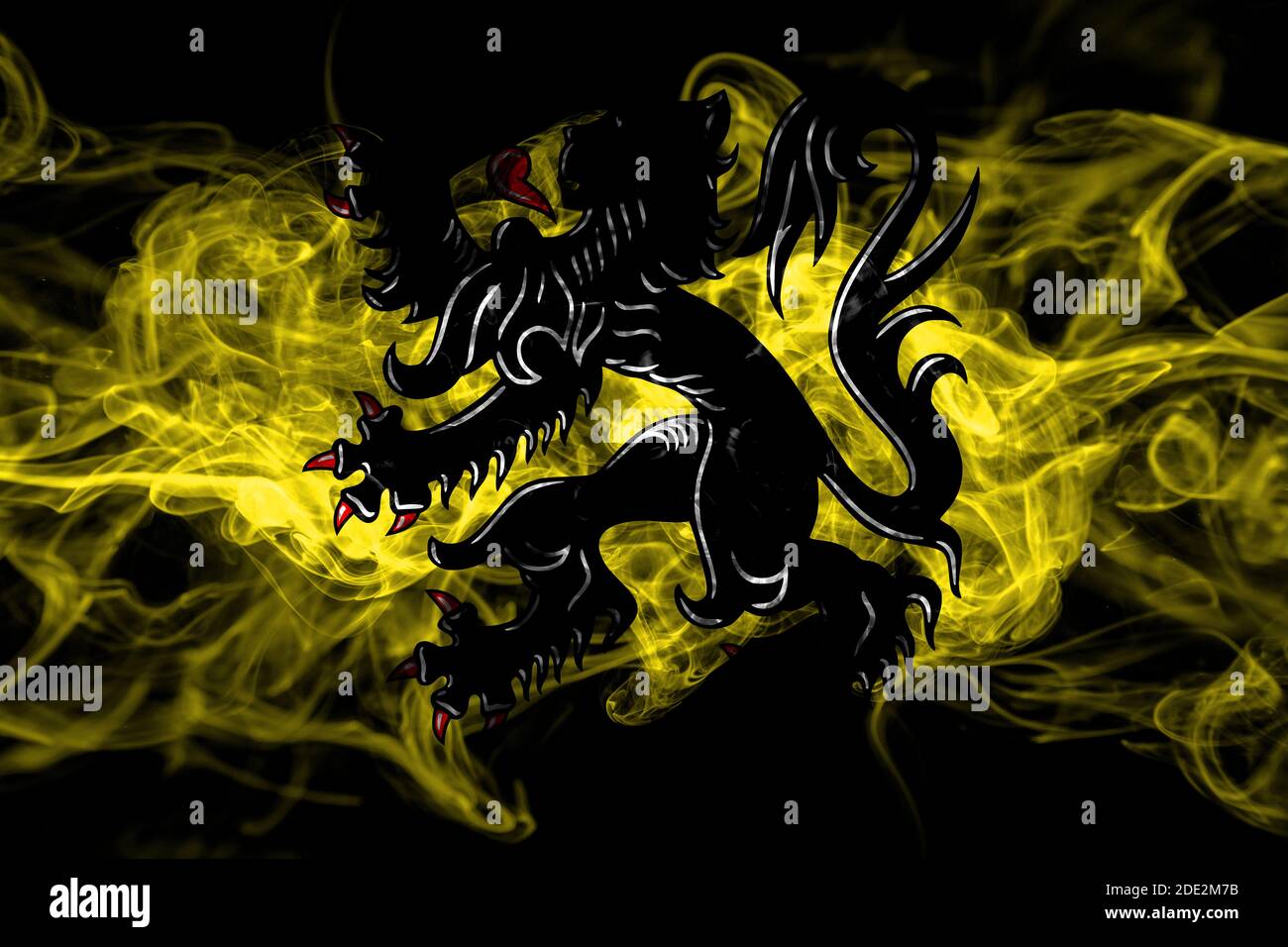 Flemish flag wallpaper hi-res stock photography and images - Alamy