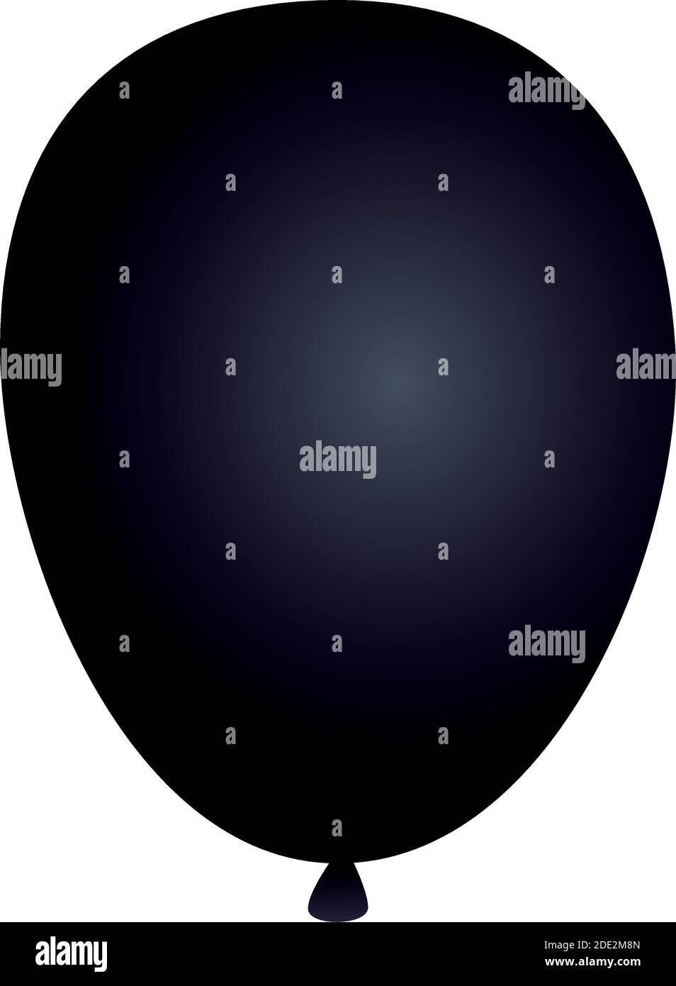black color balloon helium floating Stock Vector Image & Art - Alamy