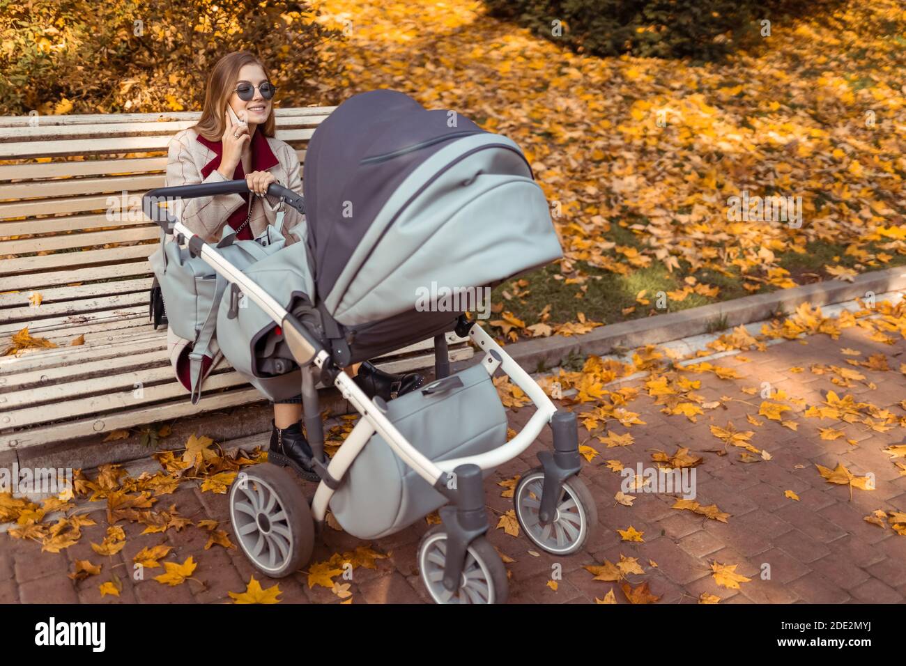 stylish baby stroller