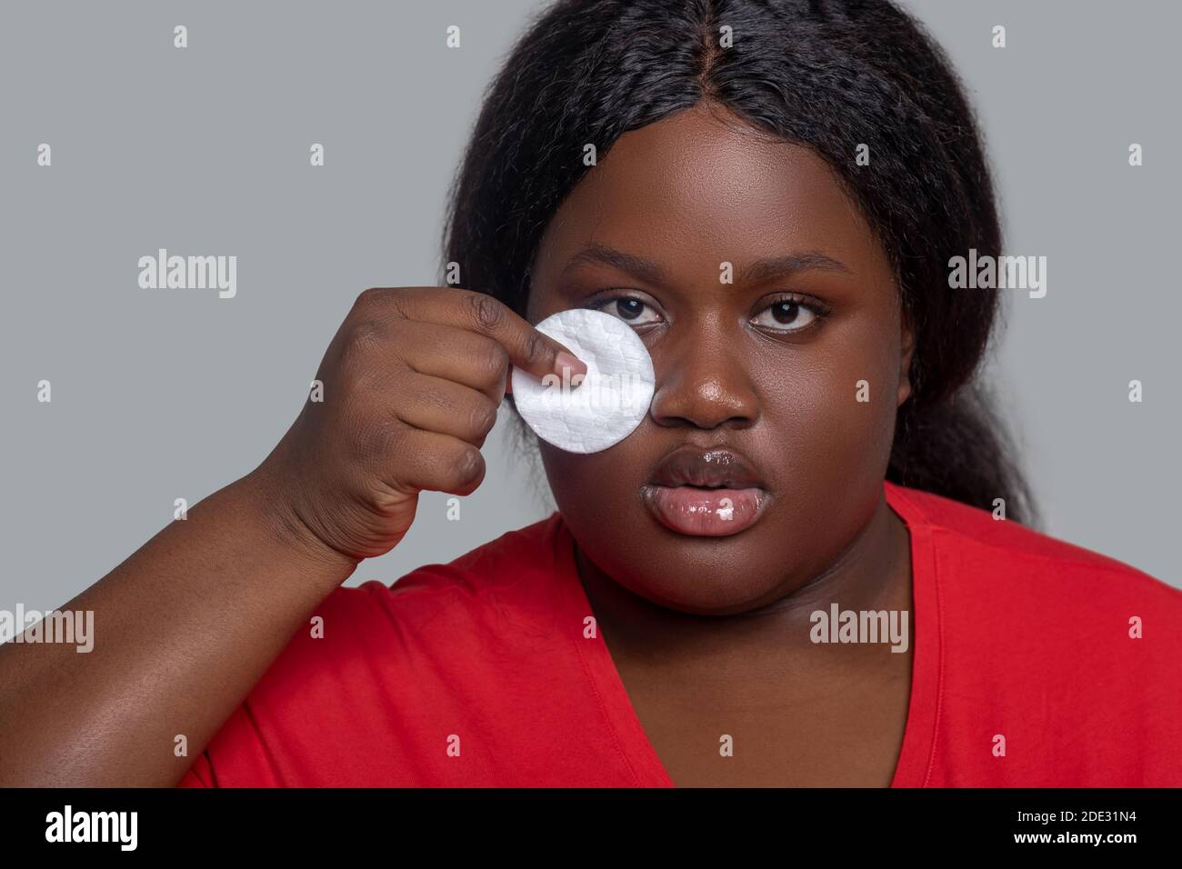 Woman cleaning face sponge hi-res stock photography and images - Alamy