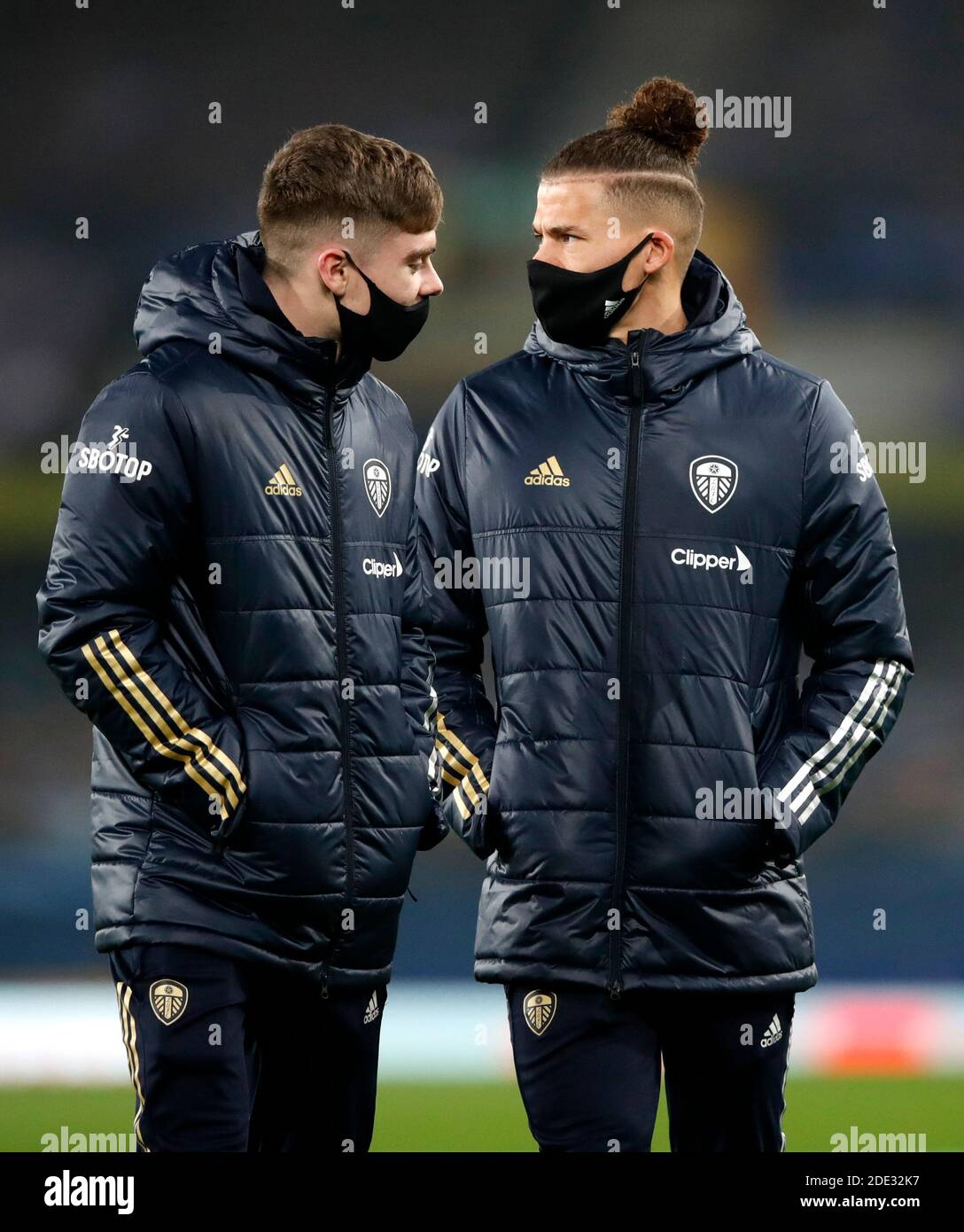 leeds united adidas coat